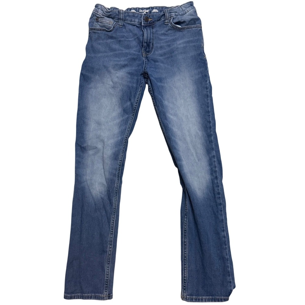 Cat & Jack Skinny Stretch Medium Wash‎ Blue Jeans Boys Size 16